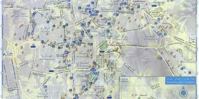 Mapa puteva Djelu grada