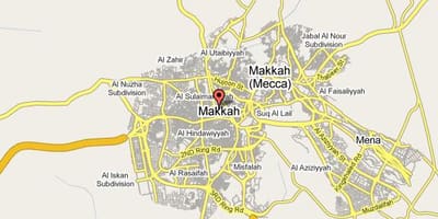 Mapa Meke ulice
